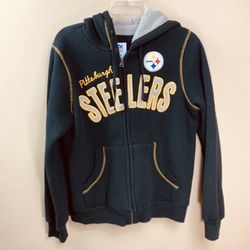 Steelers jacket sweatshirt fleece lined women’s large