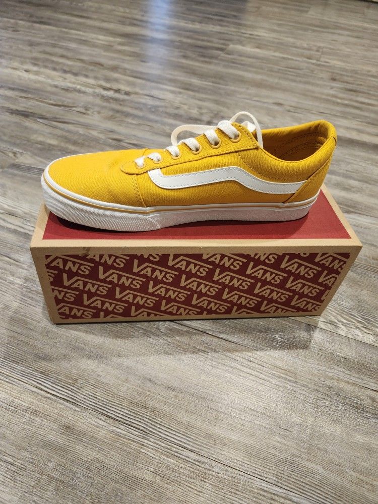 Yellow Vans Size 9.5 W
