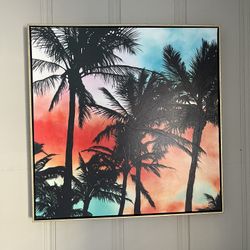 Palm Tree Canvas