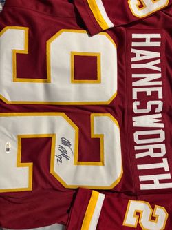Albert Haynesworth autographed custom jersey JSA Certified
