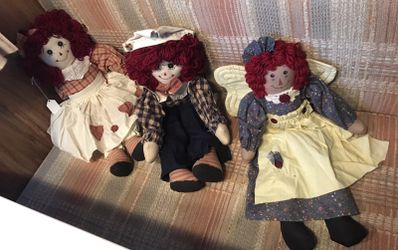 Raggedy Ann and Andy Dolls