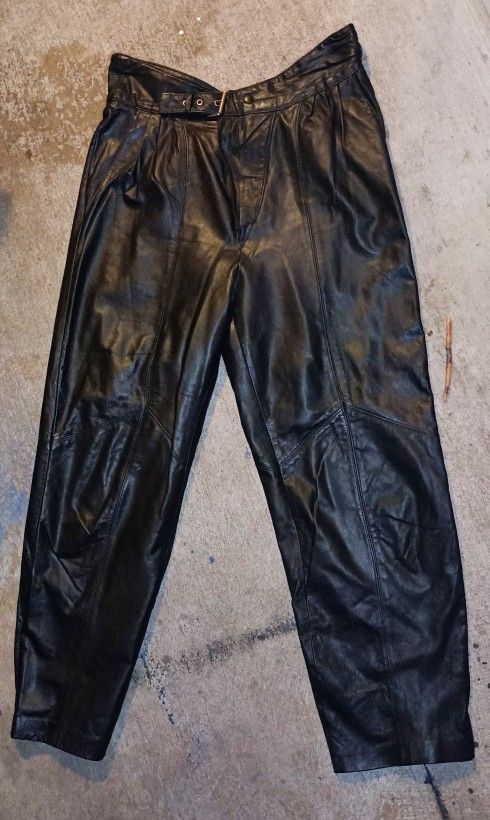 Leather Motorcycle Pants