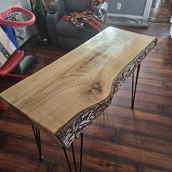 Live Edge Console Table