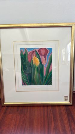 Calla Lillie’s artwork signed by Chenin