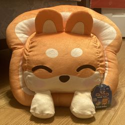 Pet Simulator HUGE Bread Shiba Plush – NEW w/ Unused DLC Code