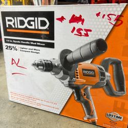 Ridgid 1/2in. Spade Handle Mud Mixer 