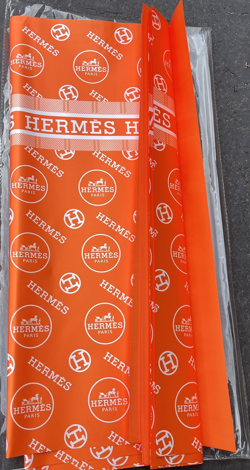 Korean Wrapping Paper Luxury Brand Waterproof 12 Sheets