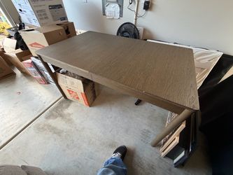Wood-Tone Dining Table