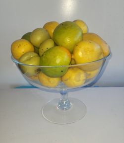 Fruit In GLASS BOWL