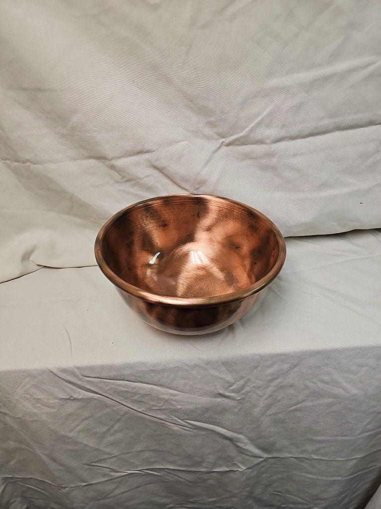 Copper Mixing Bowl