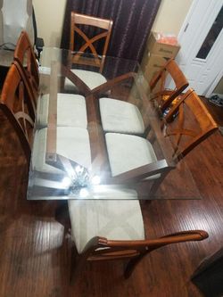 Glass Dining Set