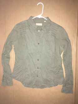 Size S longsleeve button shirt