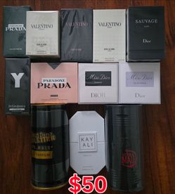Designer Fragrance Lot – Dior, Prada, Valentino & More
