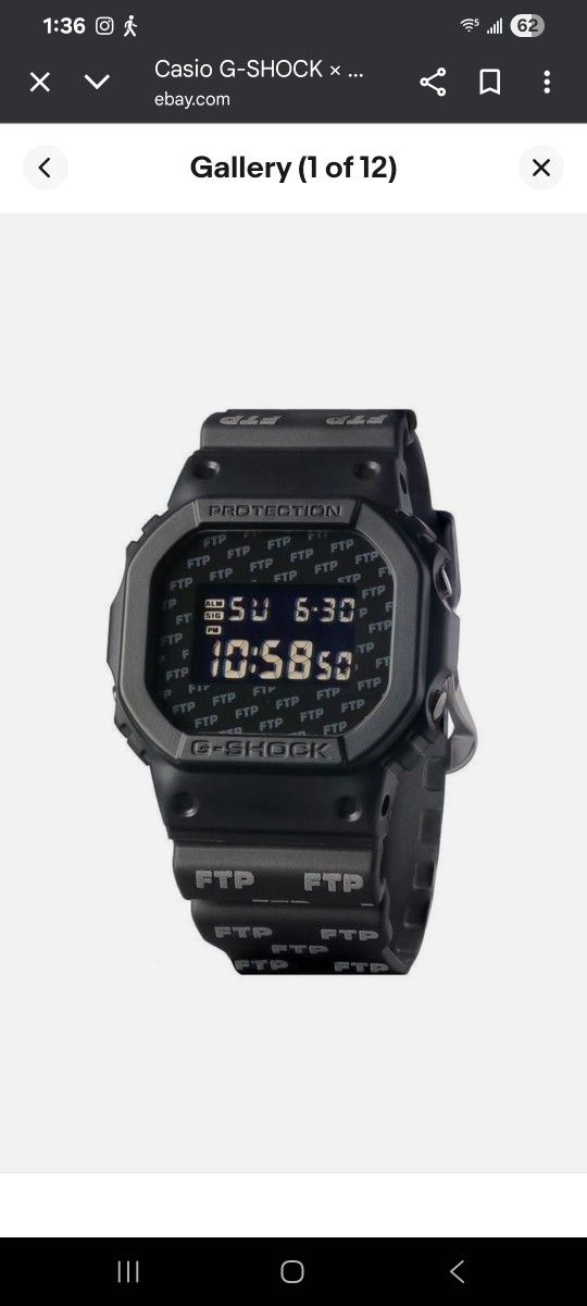 FTP CASIO G SHOCK COLLAB