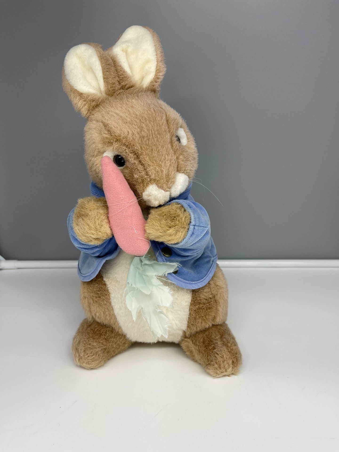 1990’s Eden Peter Rabbit Plush Beatrix Potter Stuffed Animal 12" - RARE