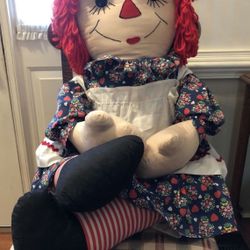 Raggedy Ann Plush Doll