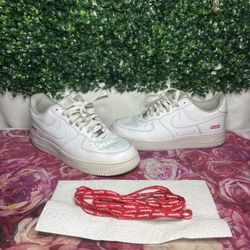 Nike X Supreme Air Force Ones 