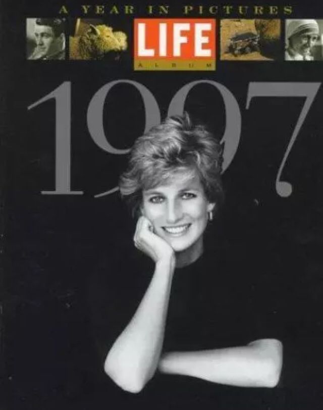 Life a year in pictures 1997. Features Princes Diana