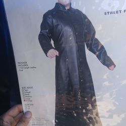 His and Her MATRIX Trench Coats