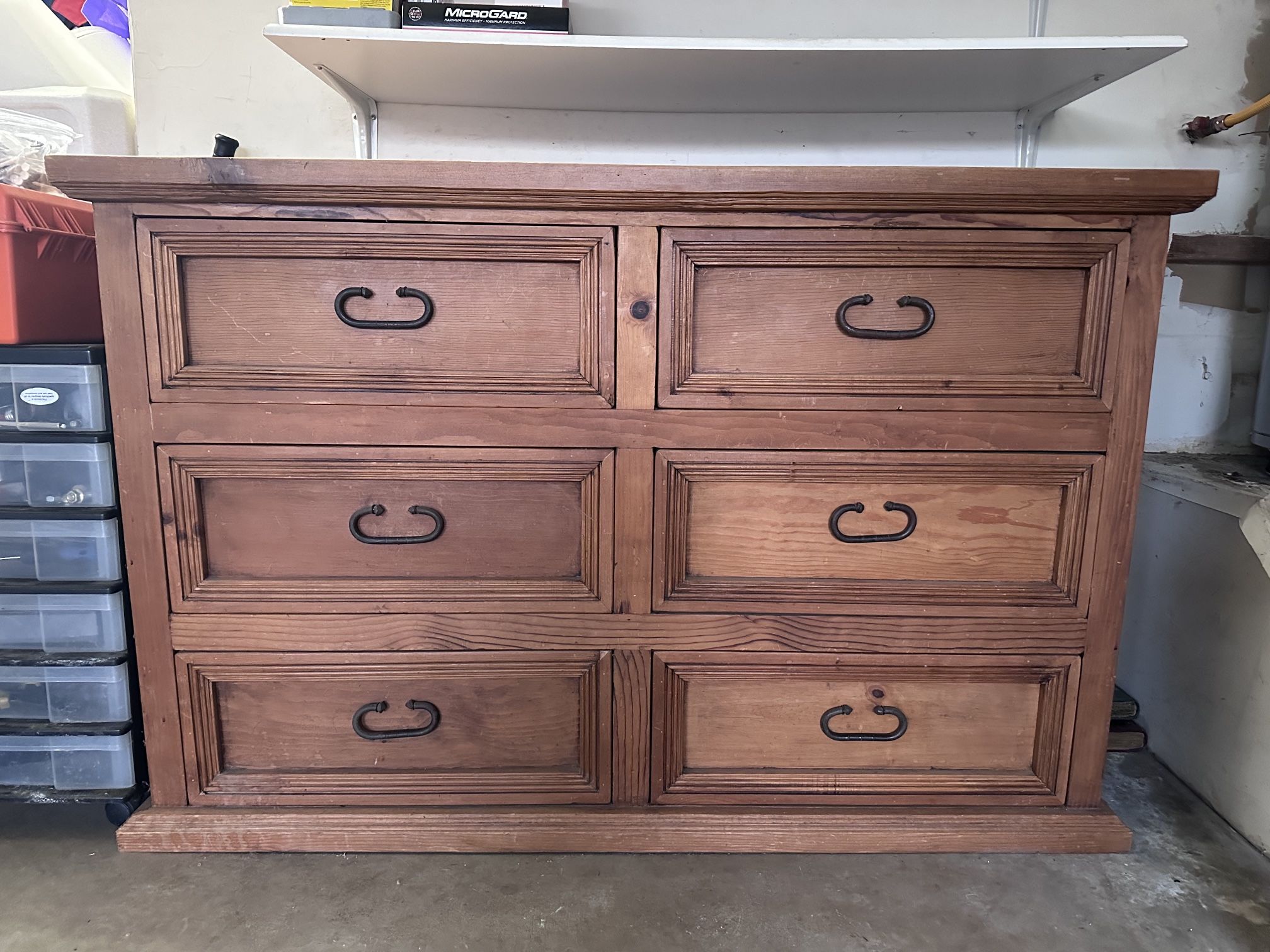 Matching Dresser And Corner Or Bedside Cabinet