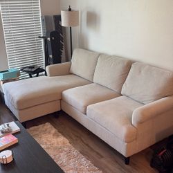 Cream Sectional Couch