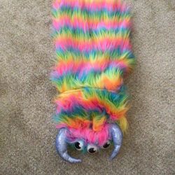 Small Rainbow Monster Dog Costume