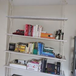 Hanging Book Shelf (White)