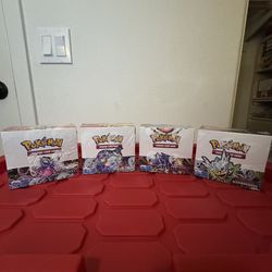 Pokemon booster boxes