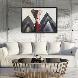 Amazing Hand Painted Canvas Big Size 