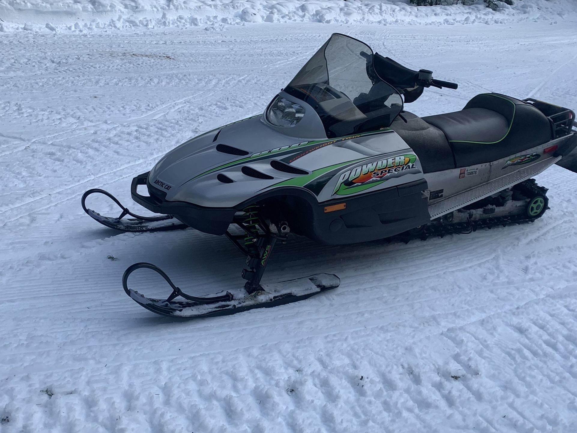 Artic Powder Special 600 Snowmobile