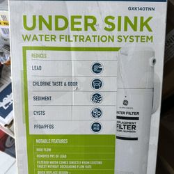 Under Sink Water Filtration System 