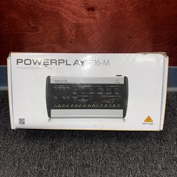 Behringer powerplay p16-m mixer