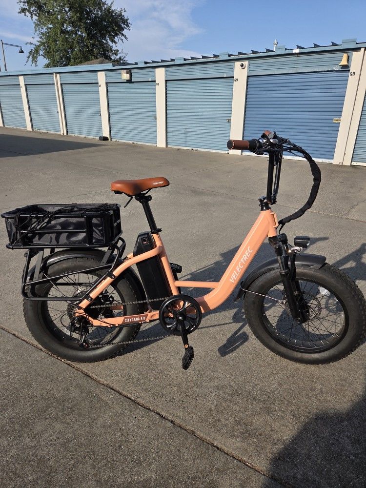 C4.0 Velectrec Rose Pink Ebike (Electric Bike)