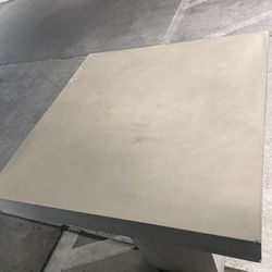 Gray Cement Table