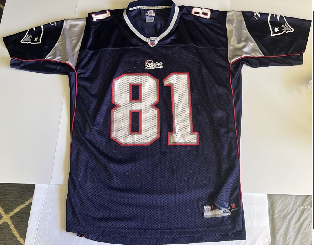 NFL Reebok New England Patriots Randy Moss #81