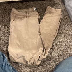 khaki skinny jeans 