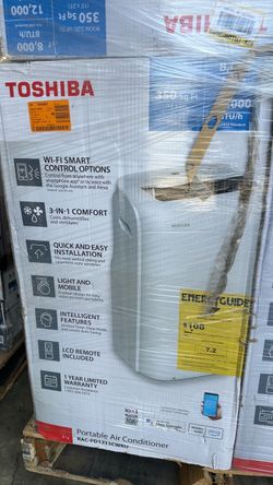 Toshiba Portable Air Conditioner RAC-PD1213CWRU
