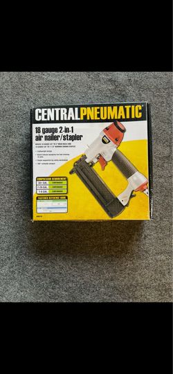 Central pneumatic 2 in one nailer