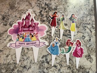 Princess cake toppers