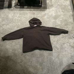 Dark grey/Ashy brown Essentials hoodie