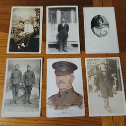 1910-30s Vintage Postcards Qty 17