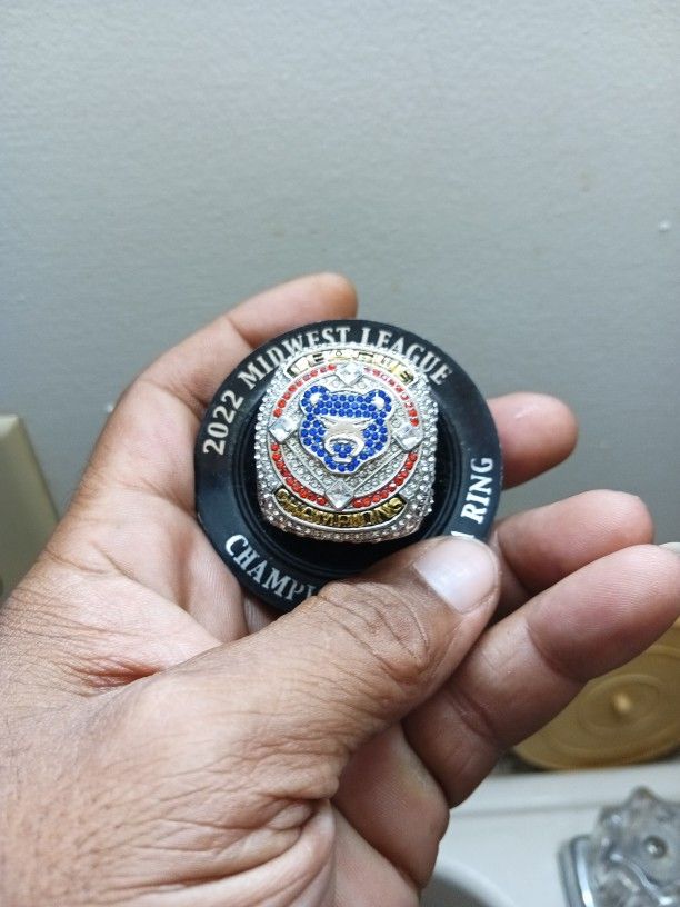 South Bend Cubs 2022 Championship Rings