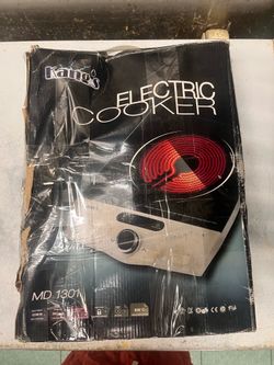 Single-Burner Electric Cooker And Hot Pot