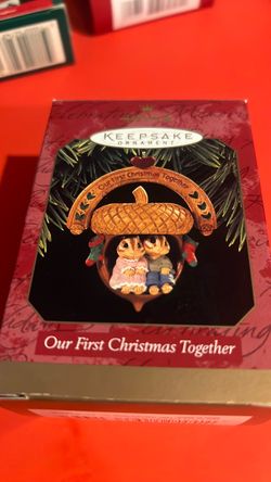 Our first Christmas hallmark vintage