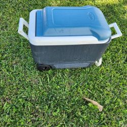 Igloo Quart MaxCold Cooler, Blue/Navy, 40 Qt