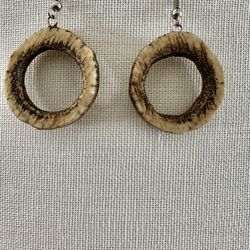 Antler Hoop Earrings 