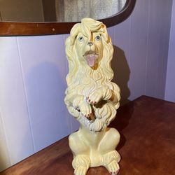 Vintage Marwal Dog Statue 