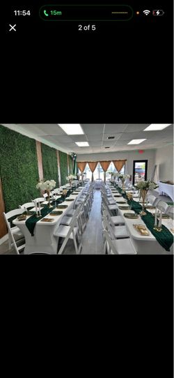 Chairs and tables for r,e,n, t
