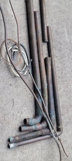 Copper scrap metal