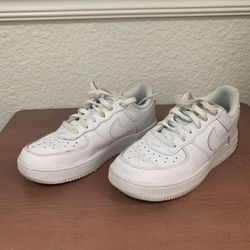 Kids leather Nike shoes